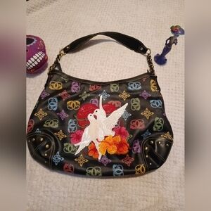 Sharif leather purse